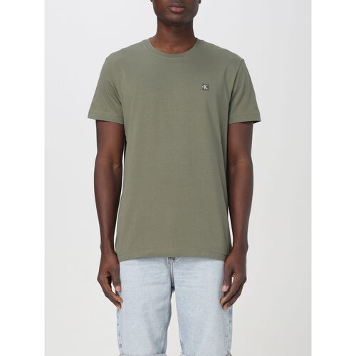 Kleidung Herren T-Shirts & Poloshirts Calvin Klein Jeans J32J325268 LDY Grün