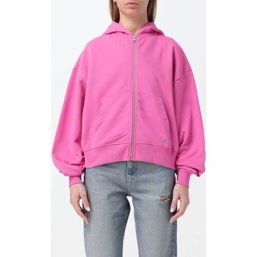 Kleidung Damen Sweatshirts Calvin Klein Jeans J20J2225447 TO5 Rosa