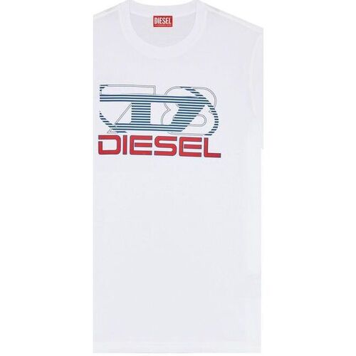 Kleidung Herren T-Shirts & Poloshirts Diesel A12502 0GRAI T-DIEGORK74-100 Weiss
