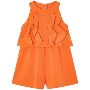 Kleidung Mädchen Kleider Mayoral  Orange