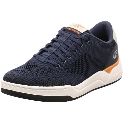 Schuhe Herren Sneaker Skechers CORLISS - DORSET 210793 NVY Blau