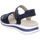 Schuhe Damen Sandalen / Sandaletten Ara Sandaletten Tampa Sandale glänzend 12-47207 12-47207 02 Blau