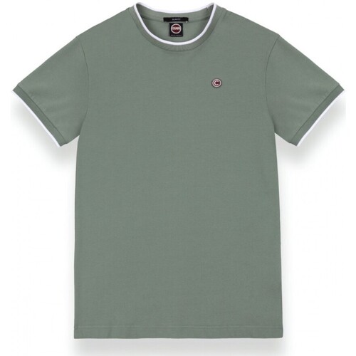 Kleidung Herren T-Shirts & Poloshirts Colmar T-Shirt aus Stretch-Piquet Grün