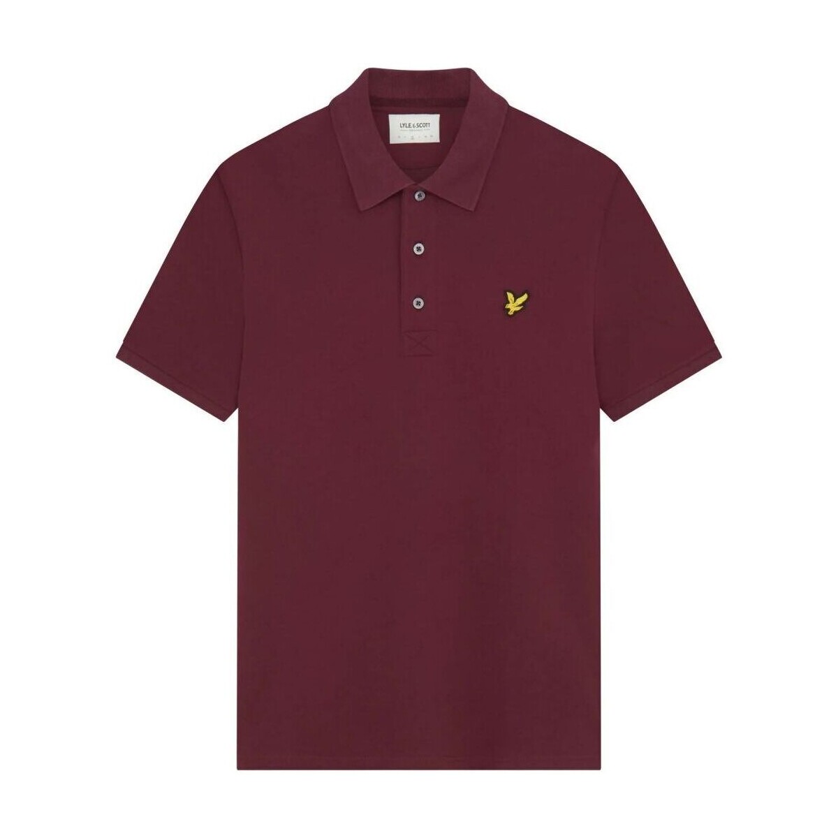 Kleidung Herren T-Shirts & Poloshirts Lyle & Scott SP400VOG POLO SHIRT-Z562 BURGUNDY Rot