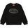 Kleidung Kinder Sweatshirts Diesel J01787-0IEAX SMARTBIGOVAL OVER-K900 Schwarz