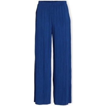 Vila  Hosen Noos Trousers Plise  - True Blue