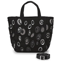 Taschen Damen Shopper / Einkaufstasche Desigual BAG MANOLOS VALDIVIA Schwarz