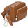 Taschen Damen Umhängetaschen Desigual BAG HALF LOGO FW24 PRADES CONT Camel