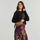 Taschen Damen Umhängetaschen Desigual BAG HALF LOGO FW24 PRADES CONT Camel