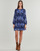Kleidung Damen Maxikleider Desigual VEST LUCA Blau