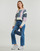 Kleidung Damen Pullover Desigual JERS EDMONTON Multicolor / Weiss