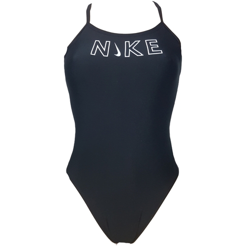 Kleidung Damen Badeanzug Nike NESSB131 Schwarz