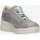 Schuhe Damen Sneaker High Melluso R20245W-JEANS Grau