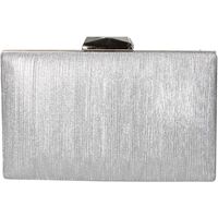 Taschen Damen Abendtasche und Clutch Fortunne 2309C-17 Silbern