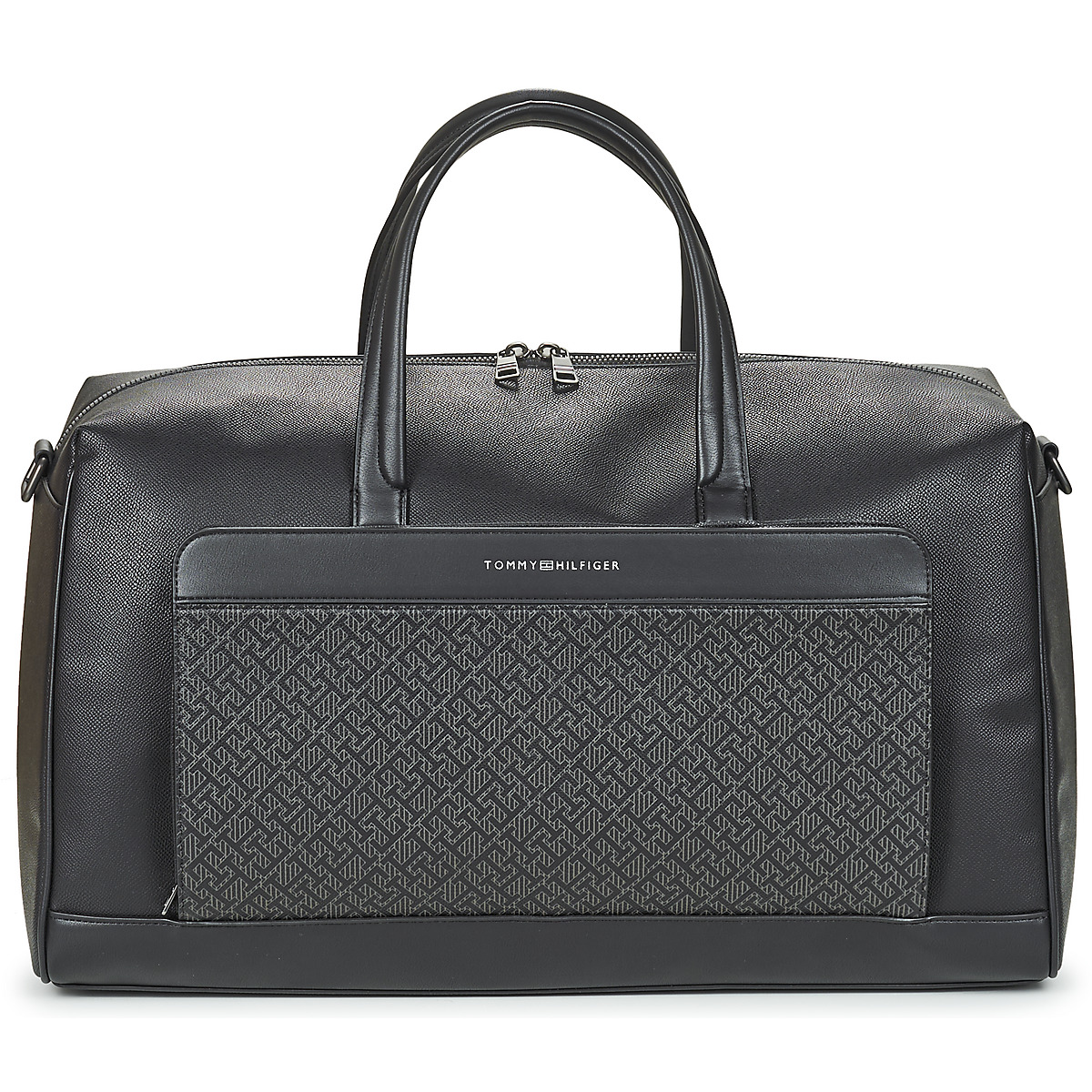 Taschen Reisetasche Tommy Hilfiger TH MONOGRAM DUFFLE Schwarz