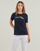 Kleidung Damen T-Shirts Tommy Hilfiger REG SCRIPT C-NK SS Marine