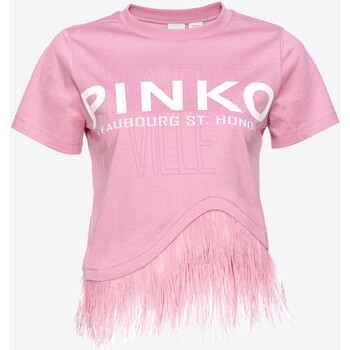 Kleidung Damen T-Shirts & Poloshirts Pinko T-SHIRT MOD. MARTIGNANO Art. 103130A1LV 
