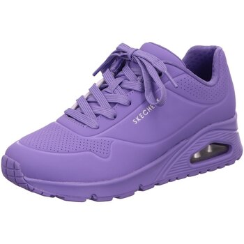 Schuhe Damen Sneaker Skechers UNO 73690 LIL Violett