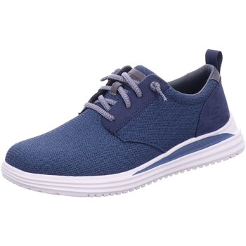 Schuhe Herren Sneaker Skechers Sportschuhe Proven Gladwin 204669 NVY Blau