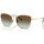 Uhren & Schmuck Damen Sonnenbrillen Vogue Sonnenbrille VO4279S 5152E8 Gold