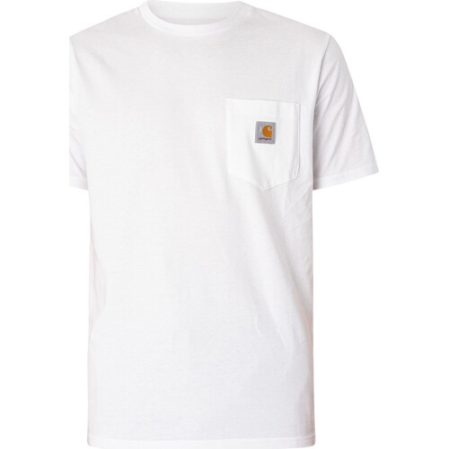 Kleidung Herren T-Shirts Carhartt Taschen T-Shirt Weiss