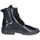 Schuhe Damen Low Boots Moma EY542 73302C Schwarz