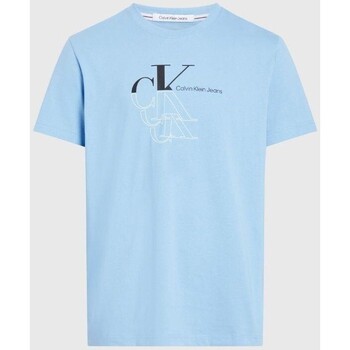 Kleidung Herren T-Shirts Calvin Klein Jeans J30J325352CEZ Blau