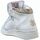 Schuhe Damen Sneaker High Semerdjian Braga 11415 Weiss
