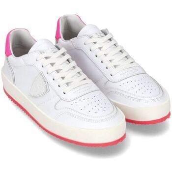 Philippe Model VNLD VN02 - NICE LOW-VEAU NEON BLANC/FUCSIA Weiss