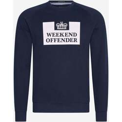 Kleidung Herren Pullover Weekend Offender Penitentiary classic - navy Blau