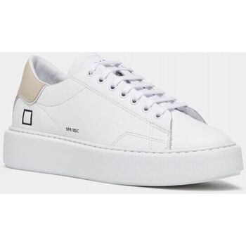 Date  Sneaker W997-SF-CA-HB - SFERA CALF-WHITE BEIGE