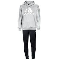 Kleidung Herren Jogginganzüge Adidas Sportswear Sportswear French Terry Hooded Track Suit Grau / Schwarz / Weiss