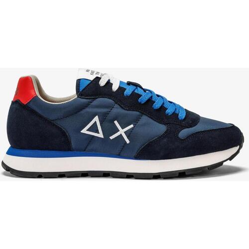 Schuhe Herren Sneaker Low Sun68 S68UPE24-Z34101-blu Blau