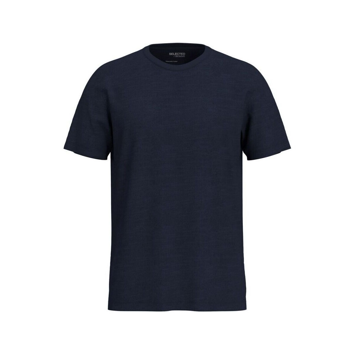 Kleidung Herren T-Shirts & Poloshirts Selected 16092508 ASPEN-NAVY BLAZER Blau