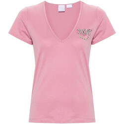 Kleidung Damen T-Shirts & Poloshirts Pinko T-SHIRT MOD. TURBATO Art. 100372A1R7 