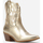 Schuhe Damen Low Boots La Modeuse 69880_P162601 Gold
