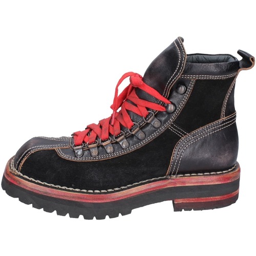 Schuhe Damen Low Boots Moma EY563 81301B Schwarz