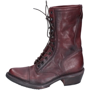Schuhe Damen Low Boots Moma EY564 77301C Bordeaux
