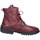 Schuhe Damen Low Boots Moma EY566 73302C Bordeaux