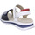 Schuhe Damen Sandalen / Sandaletten Ara Sandaletten Tampa Sandale weiß 12-47207 12-47207 05 Blau