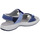 Schuhe Damen Wanderschuhe Ara Sandaletten TrekSanBlauKombi 12-13507-22 Blau