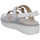 Schuhe Damen Sandalen / Sandaletten Ara Sandaletten Bilbao Sandale nebbia 12-33503-12 Silbern