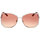 Uhren & Schmuck Damen Sonnenbrillen Tom Ford Marta FT1091/S 16T Sonnenbrille Silbern