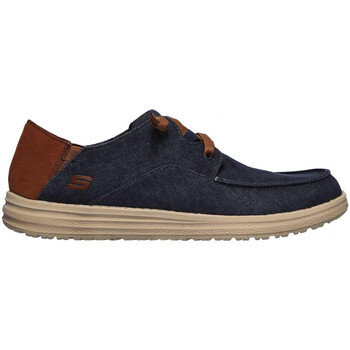 Schuhe Herren Derby-Schuhe & Richelieu Skechers 210116 RELAXED FIT: MELSON - PLANON Blau