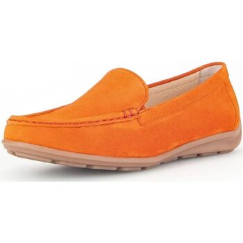 Schuhe Damen Slipper Gabor Mokassin Orange