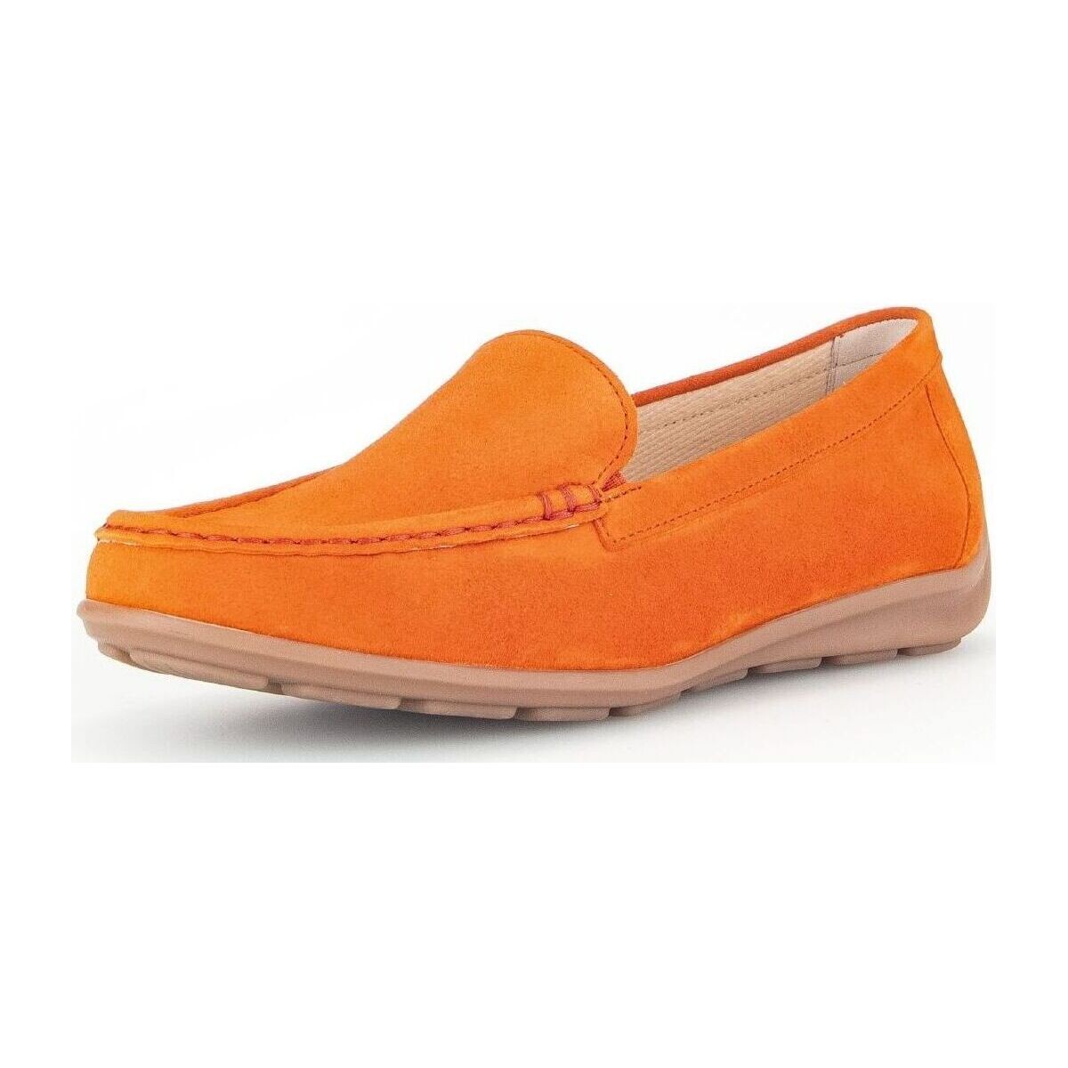 Schuhe Damen Slipper Gabor Mokassin Orange