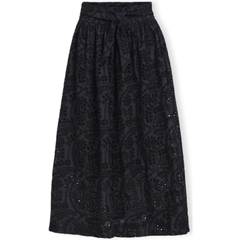 Kleidung Damen Röcke Object Bodie Skirt - Black/Denim Blue Schwarz