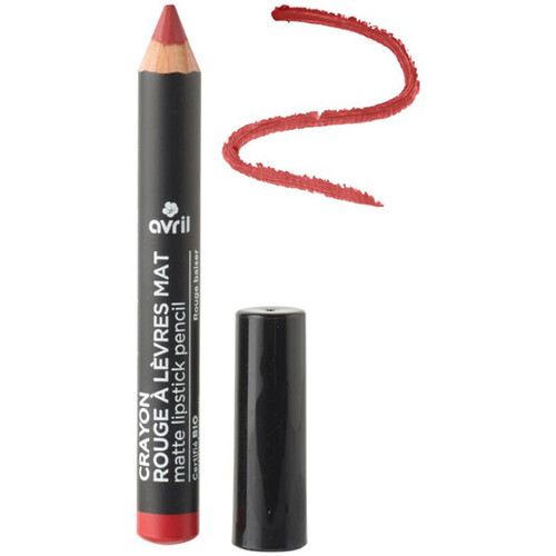 Beauty Damen Lippenstift Avril Bio-zertifizierter Matter Lippenstiftstift Rot