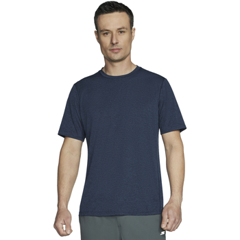 Kleidung Herren T-Shirts Skechers GO DRI Charge Tee Blau