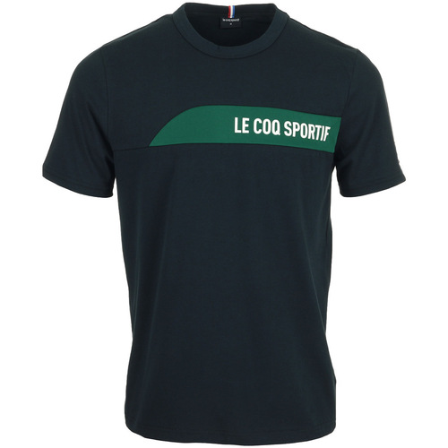 Kleidung Herren T-Shirts Le Coq Sportif Saison 2 Tee Ss N°1 Blau